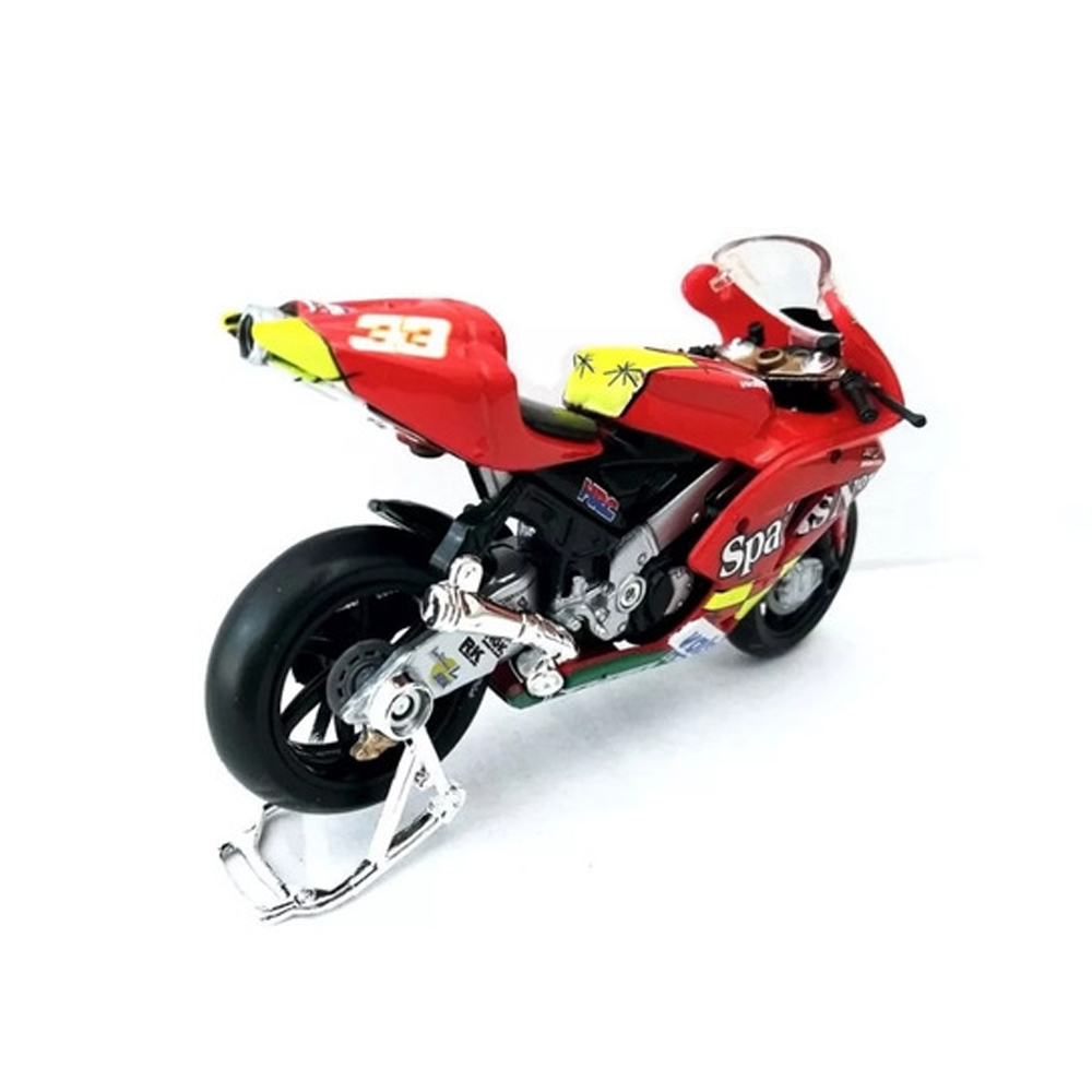 Miniatura moto de corrida Honda Rc211V GP Maisto motinha metal