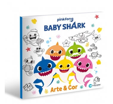 ARTE E COR BABY SHARK