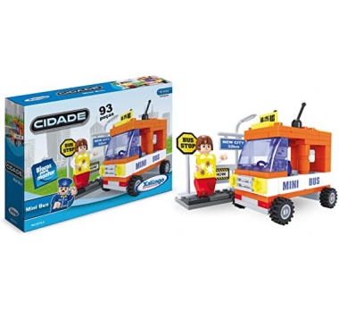 BLOCOS P/ MONTAR MINI BUS 93 PÇS