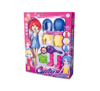 BONECA CINTY HAIR COLLECTION MILK