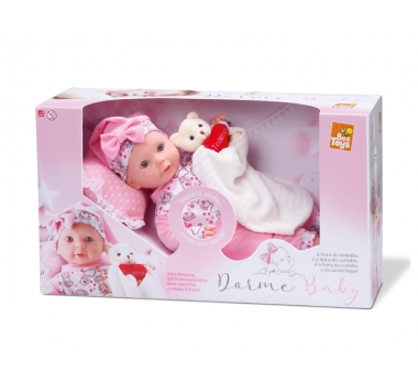 BONECA BEE TOYS DORMI BABY