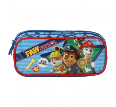 ESTOJO DUPLO PVC PAW PATROL PATRULHA CANINA
