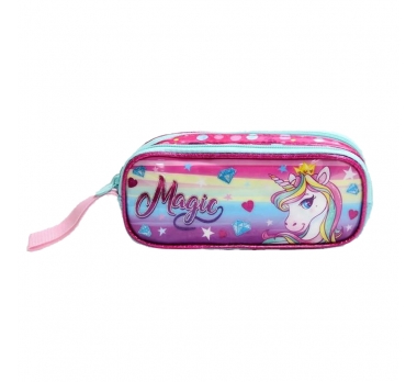 ESTOJO DUPLO UNICORNIO