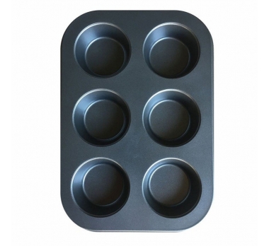 FORMA DE CUPCAKE/PAO DE QUEIJO 6 LUGARES