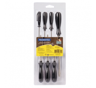 JOGO CHAVES DE FENDA 7PÇS