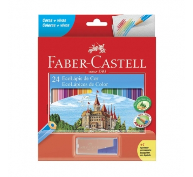 ECOLAPIS COR 24 CORES + 1 APONTADOR