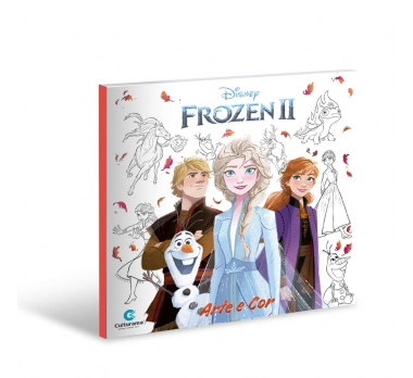 ARTE E COR FROZEN 2