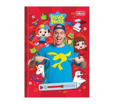 CADERNO BROCHURA 80 FOLHAS LUCCAS NETO