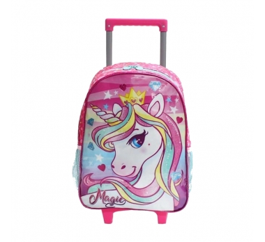 MOCHILA UNICORNIO C/ CARRINHO
