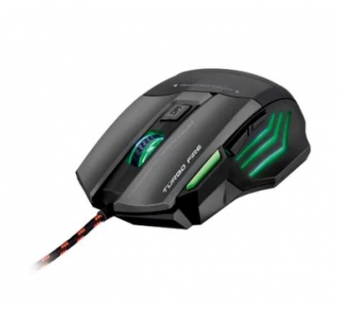 MOUSE C/FIO GAMER WARRIOR PRETO USB C/7BOTOES