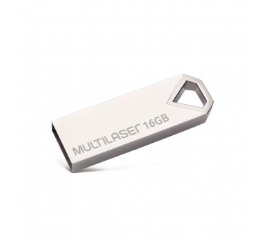 PENDRIVE DIAMOND METALICO 16GB MULTILASER