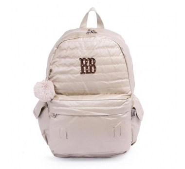 MOCHILA REBECCA BORBON BEGE