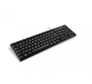 TECLADO BASICO SLIM PRETO LASER USB