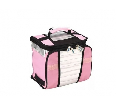 ICE COOLER 7,5LTS P/9 LATAS ROSA MOR