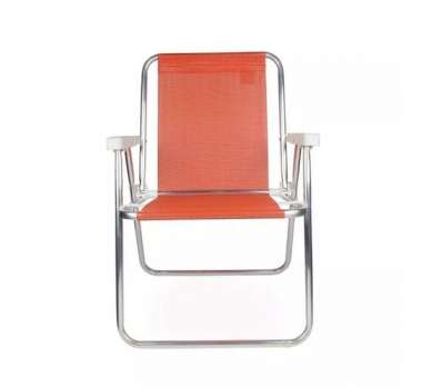 CADEIRA ALTA ALUMINIO SANNET CORAL 90KG