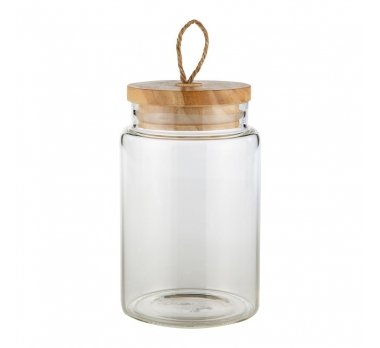 POTE VIDRO P/MANTIMENTO 1,18L TP MADEIRA