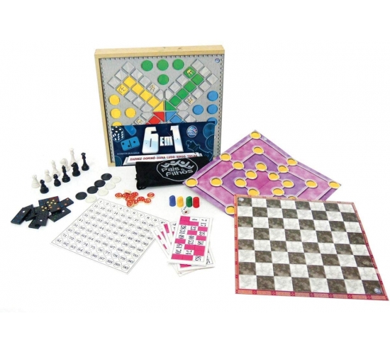 JOGOS 6 EM 1 MADEIRA