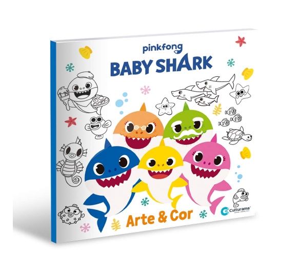 ARTE E COR BABY SHARK