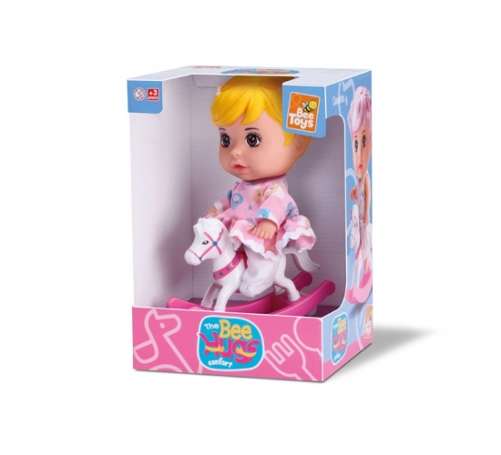 BONECA BEE HUGS C/ CAVALINHO