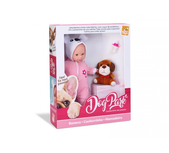 BONECA BEE TOYS DOG PARK
