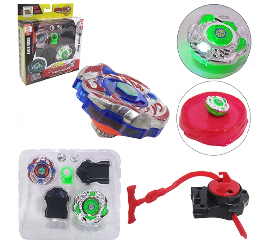 BEYBLADE/PIÃO 2UN C/ ACESSORIOS