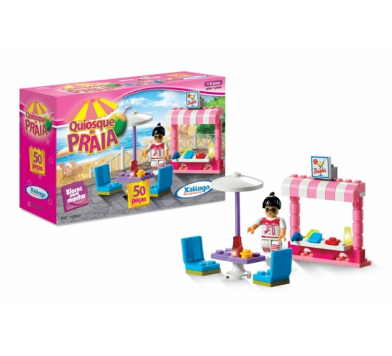 BLOCOS P/ MONTAR QUIOSQUE PRAIA 50 PÇS