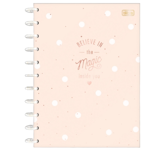 CADERNO 10M 160F UNIV. TILIDISCO HAPPY SORTIDO