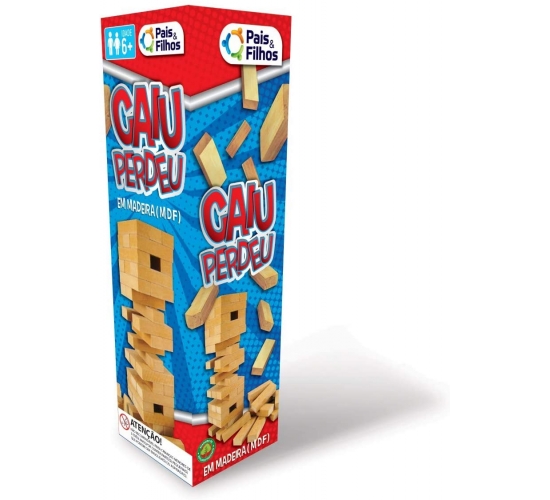 JOGO CAIU PERDEU EM MADEIRA