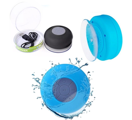 CAIXA SOM BLUETOOTH PROVA DA AGUA C/VENTOSA