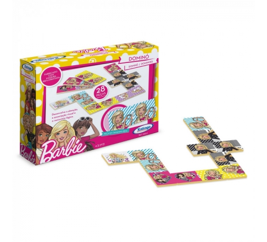 JOGO DOMINO BARBIE