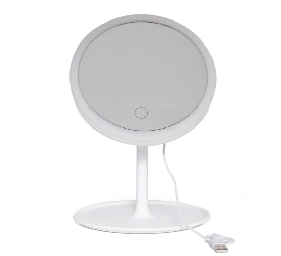 ESPELHO DE MESA COM LED 18 X 31CM