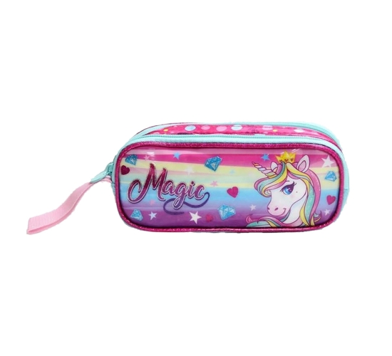 ESTOJO DUPLO UNICORNIO