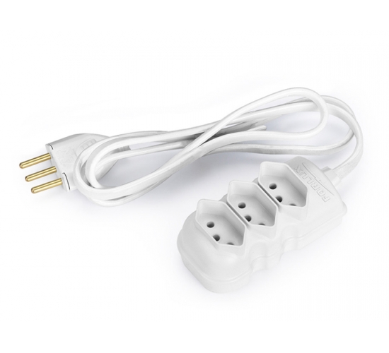 EXTENSÃO COMPACT TRIPOLAR BR 5MTS 3 PINOS