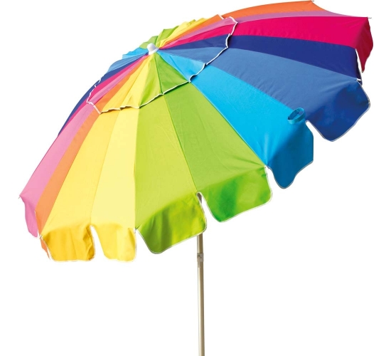 GUARDA SOL POL 2,20M AL RAINBOW MOR