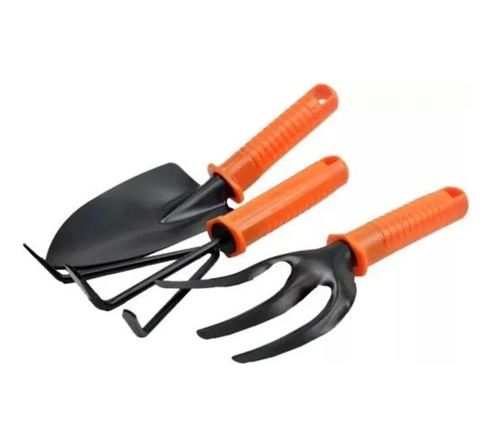 KIT FERRAMENTAS JARDINAJEM C/ 3PÇS