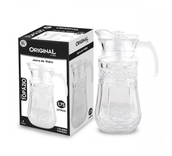JARRA VIDRO 1,75L ORIGINAL LINE