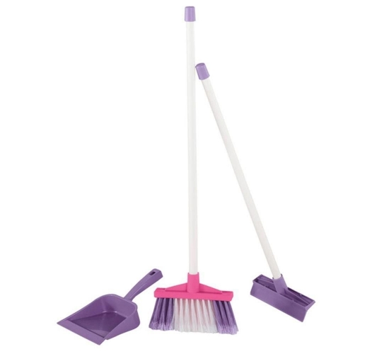 KIT LIMPEZA SIMPLES ROSA INFANTIL