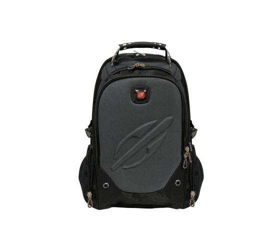 MOCHILA CINZA JUVENIL POLIÉSTER MORMAII