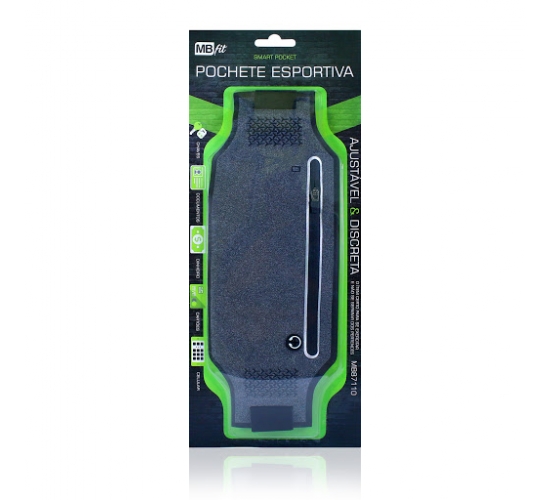 Porta Dolar Pochete para Celular com Saida Fone Ou