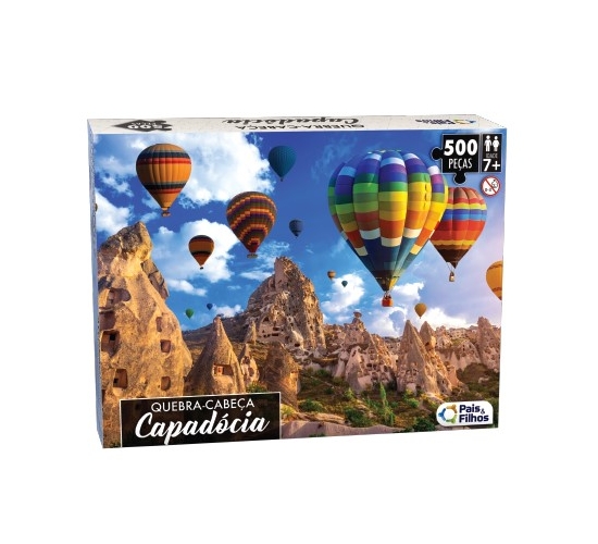 QUEBRA-CABEÇA CAPADOCIA 500 PÇS - PREMIUM