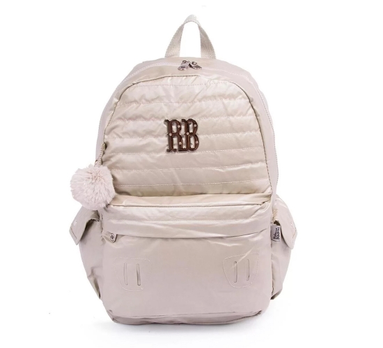 MOCHILA REBECCA BORBON BEGE