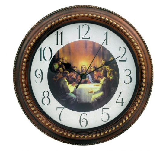 RELOGIO PAREDE REDONDO SANTO 28CM YINS