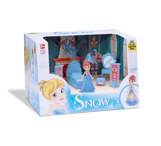 QUARTO PRINCESA SNOW COM BONECA