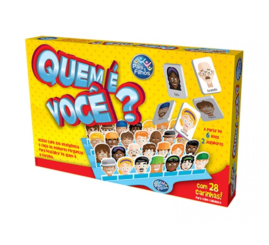 JOGO QUEM É VOCÊ? - PAIS E FILHOS