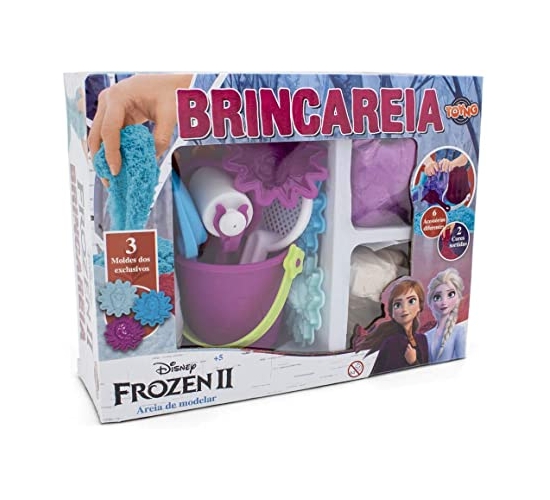 KIT AREIA MODELAR PRINCESAS - BRINCAREIA