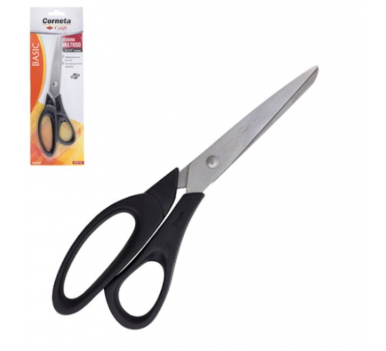 TESOURA 8.1/2 216MM MULTIUSO BASIC CORNETA