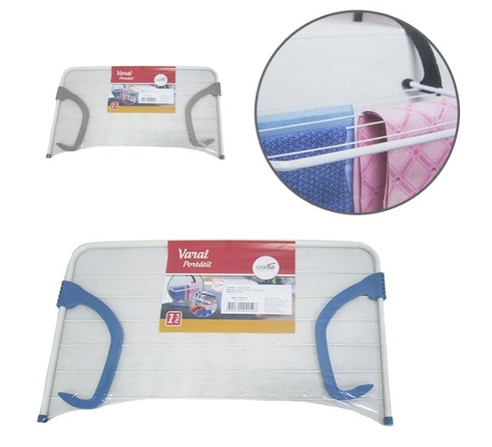 VARAL PORTATIL METAL 68X40CM CASITA